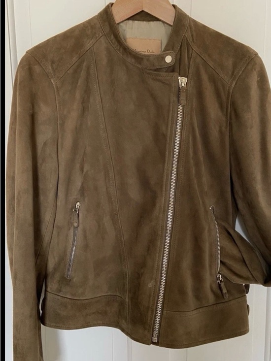 Massimo Dutti Jackets & Blazers - Massimo DuttiSuede Moto Jacket - Brown